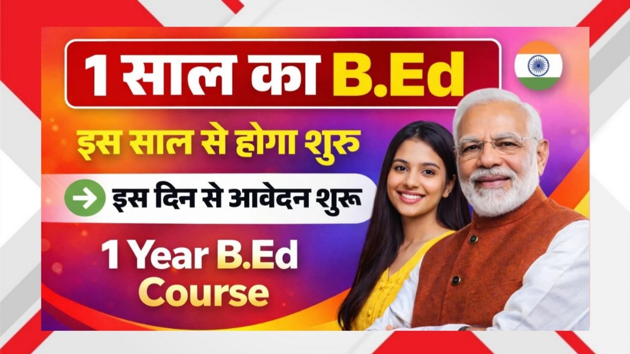 Year B.Ed Course 2026