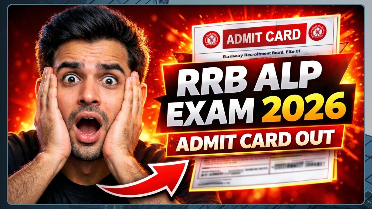 RRB ALP Admit Card 2026